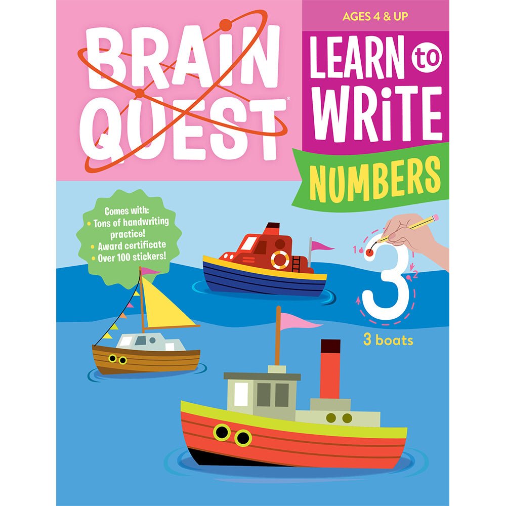 Brain Quest Learn to Write: Numbers - Image 3