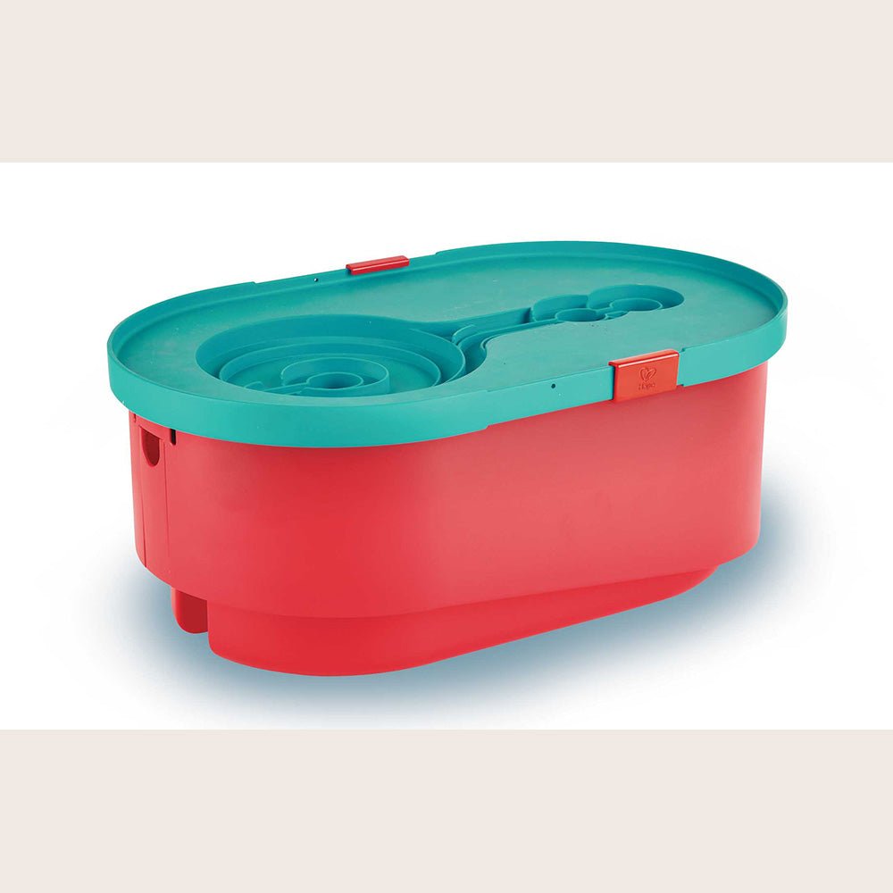 Hape Quadrilla Stack Track Bucket Set - Image 4