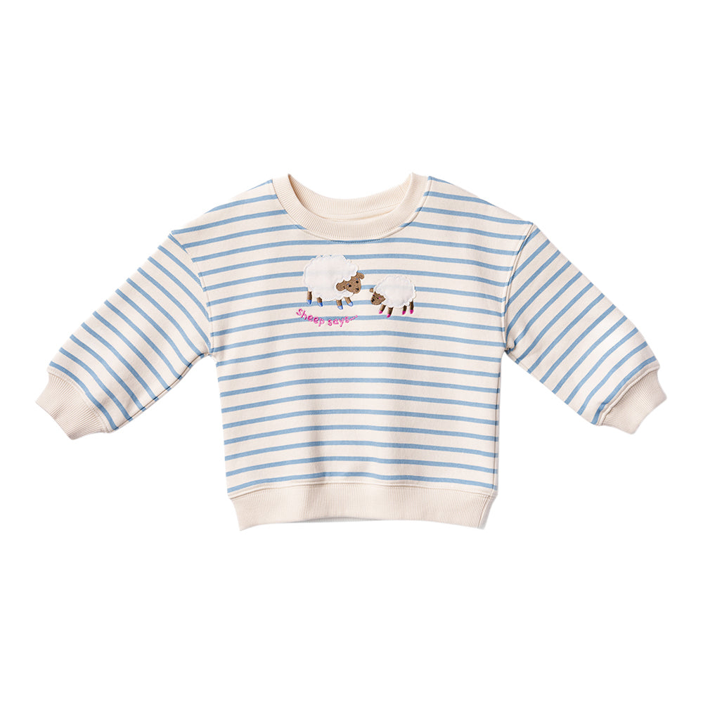 Ms.Rachel Sweatshirt - Light Blue / 18-24m - Image 10