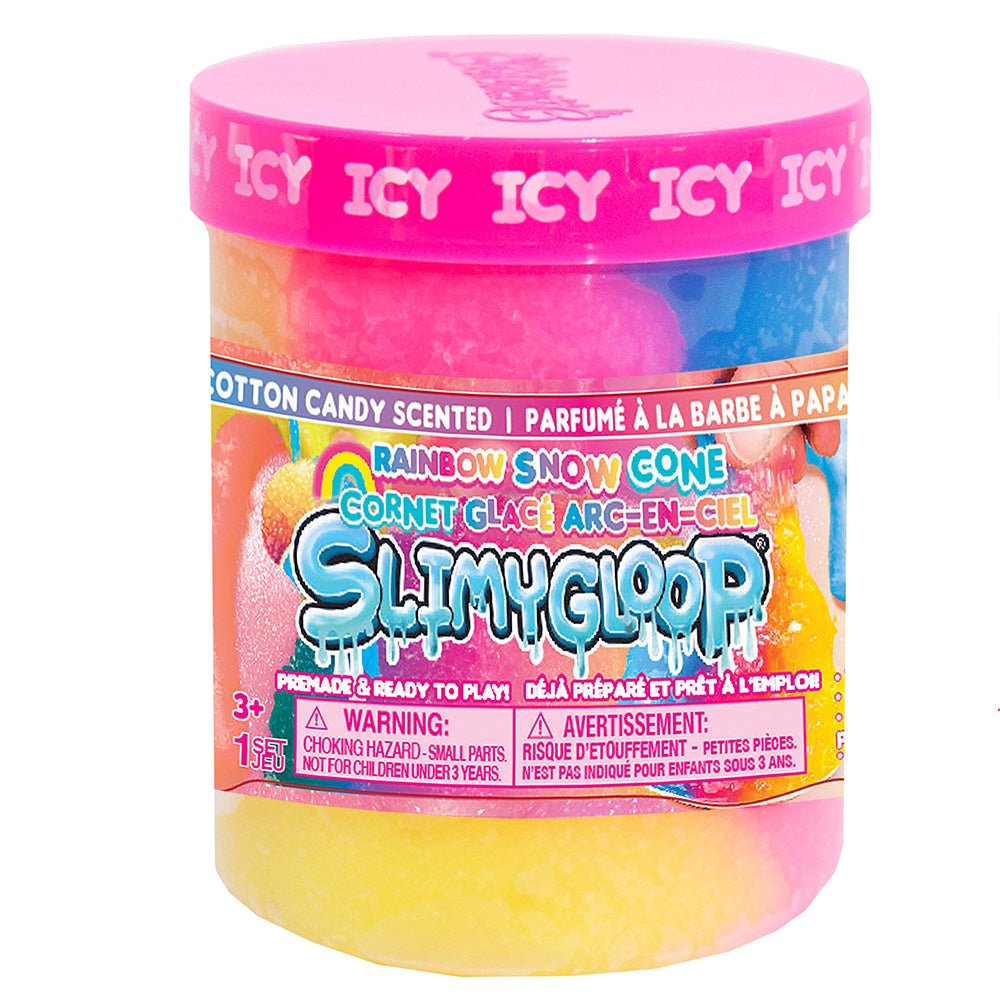 Slimygloop Jar Rainbow Snow Cone Icy Slime