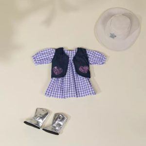 Coco Village Coco Friends 22" Kids Play Doll Clothing Set – Cowgirl