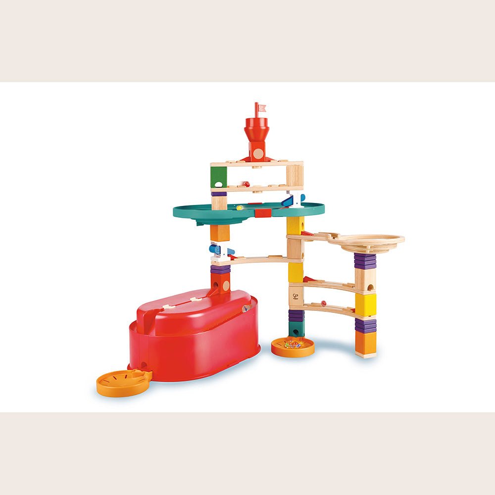 Hape Quadrilla Stack Track Bucket Set - Image 6