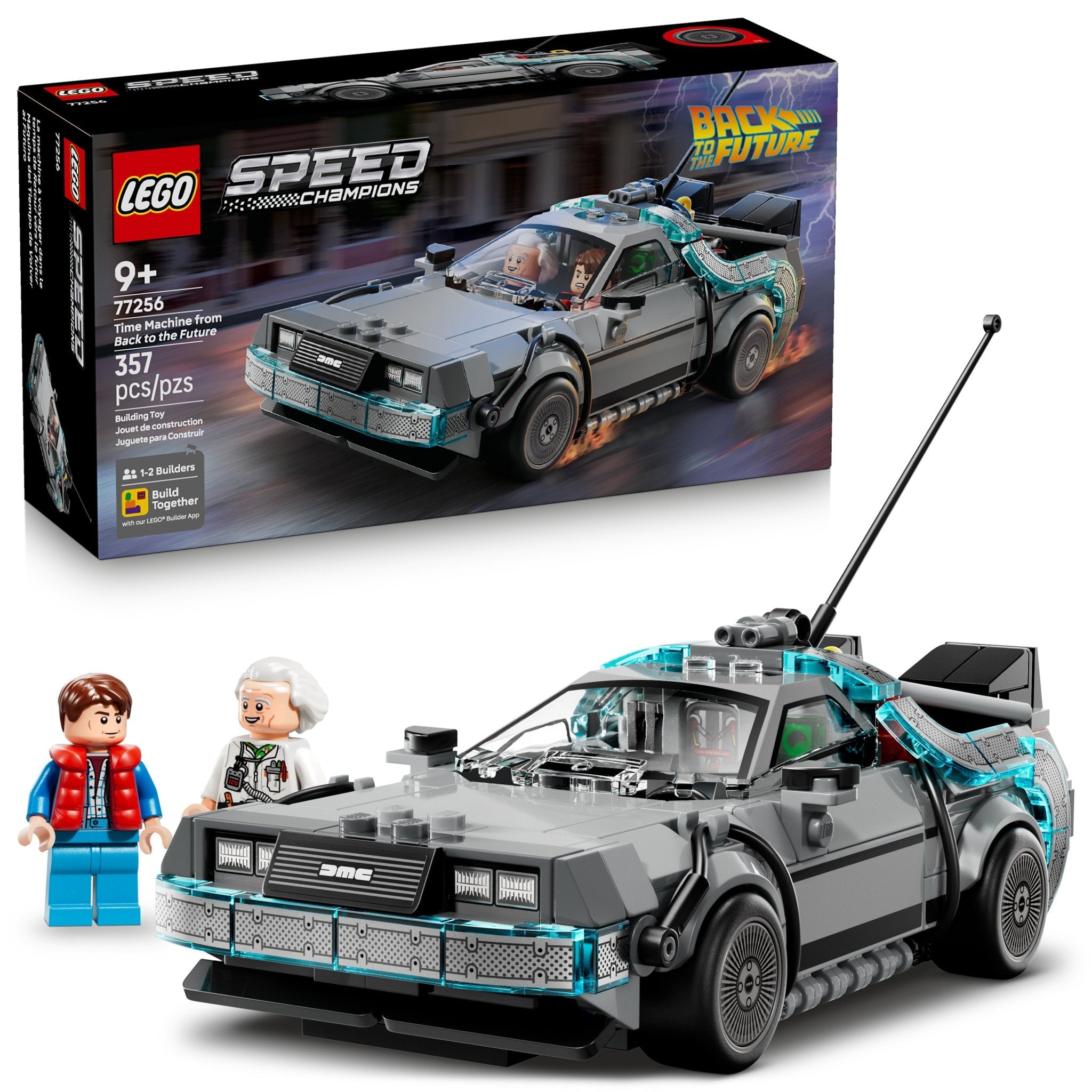 LEGO® Speed Champions LEGO® Time Machine from Back to the Future 77256