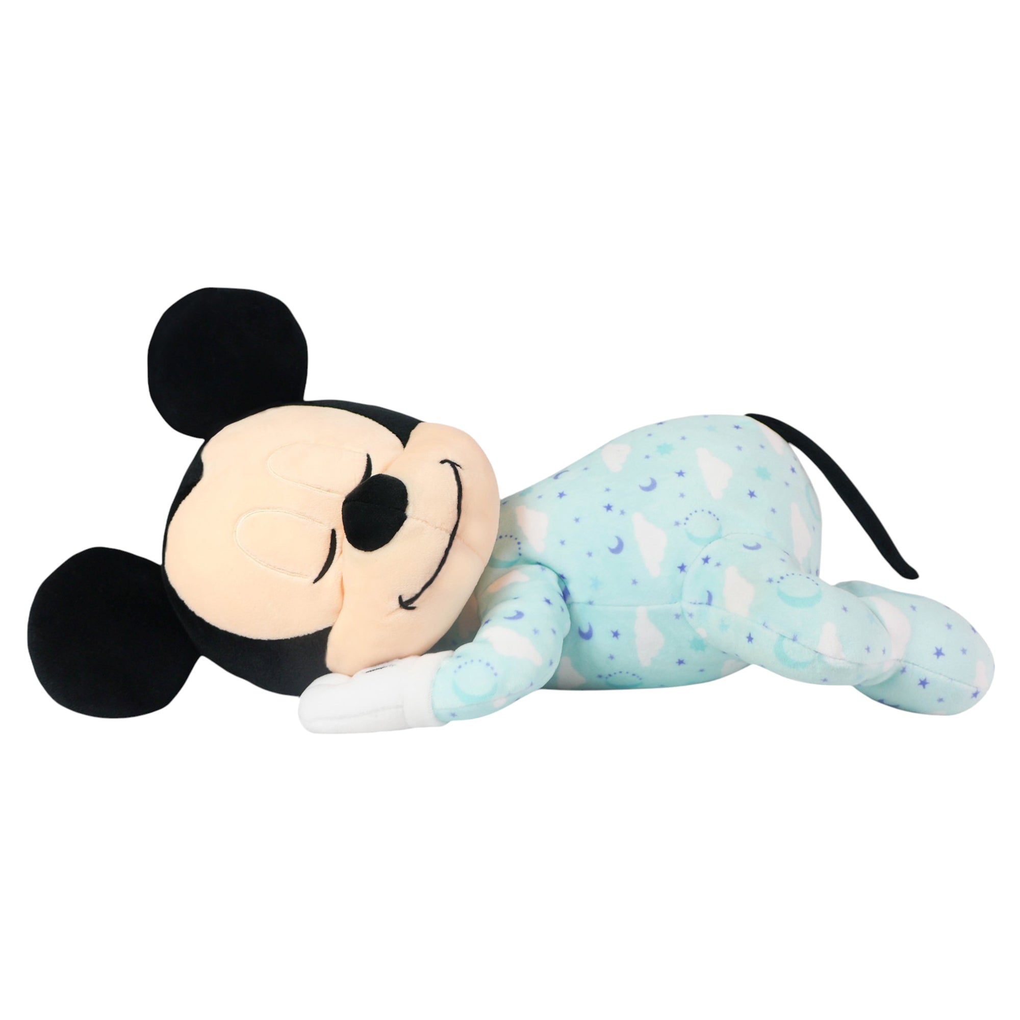 Disney - Mickey Mouse Sleeping Baby Plush-New PJ
