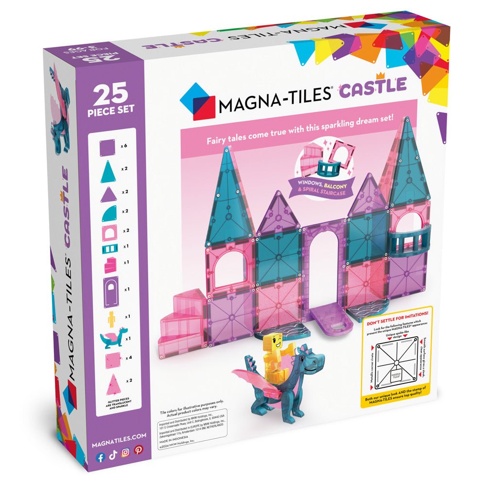 MAGNA-TILES® Castle 25-Piece Construction Set - Image 2