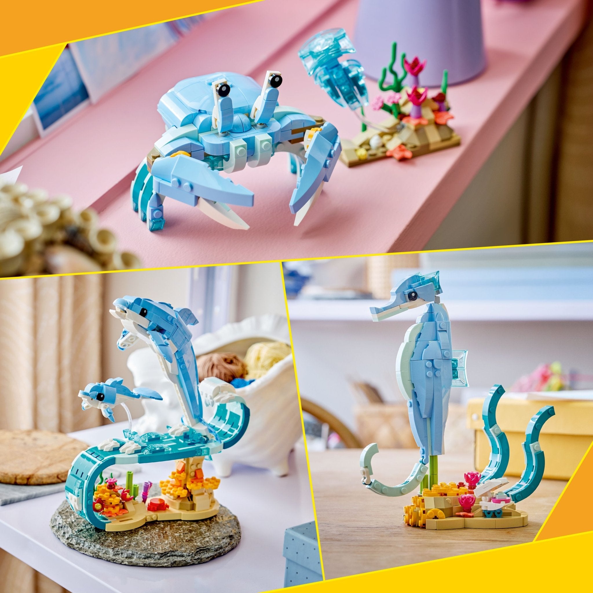 LEGO® Creator LEGO® Sea Animals: Beautiful Dolphins 31385 - Image 3