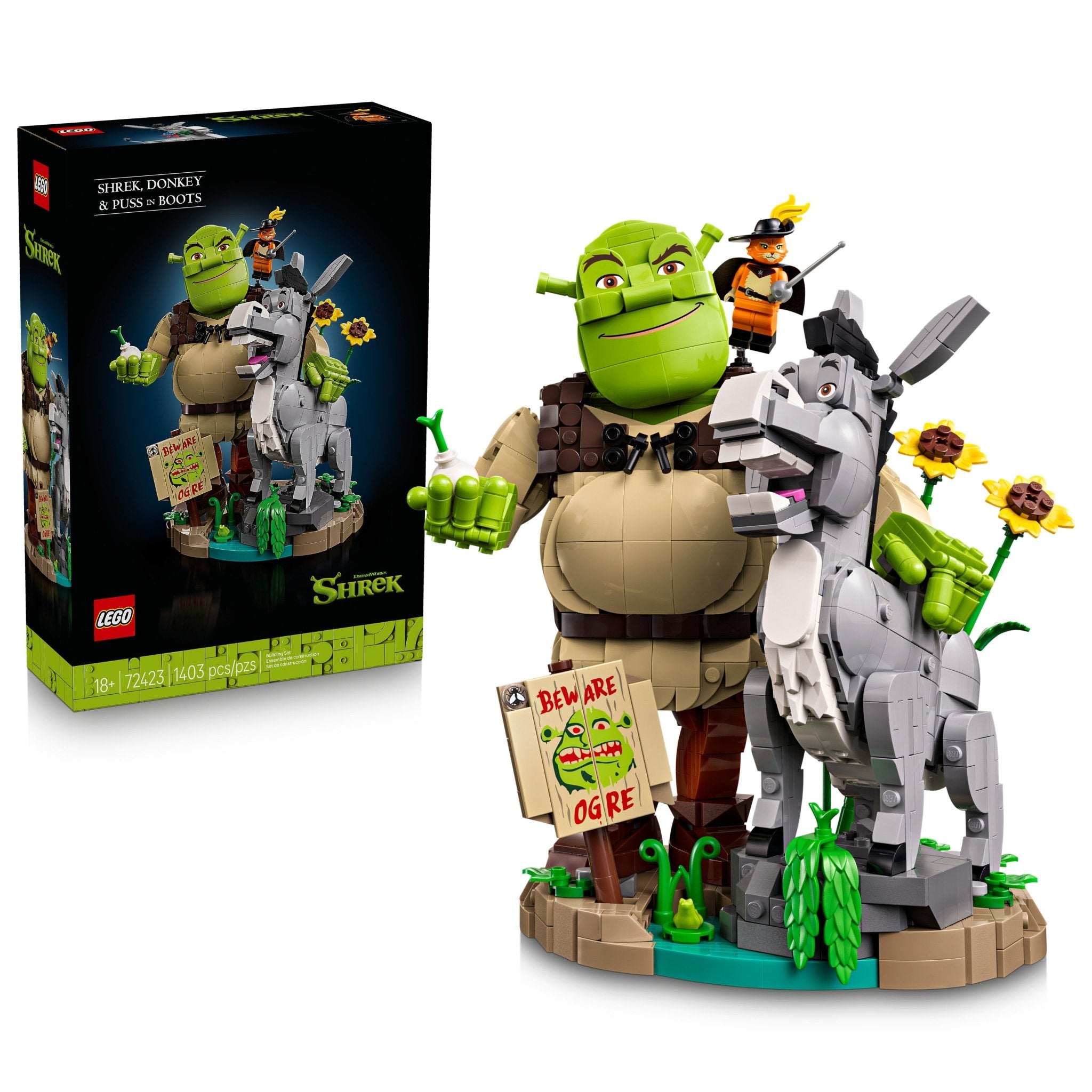 LEGO® Shrek: Shrek, Donkey & Puss in Boots 72423