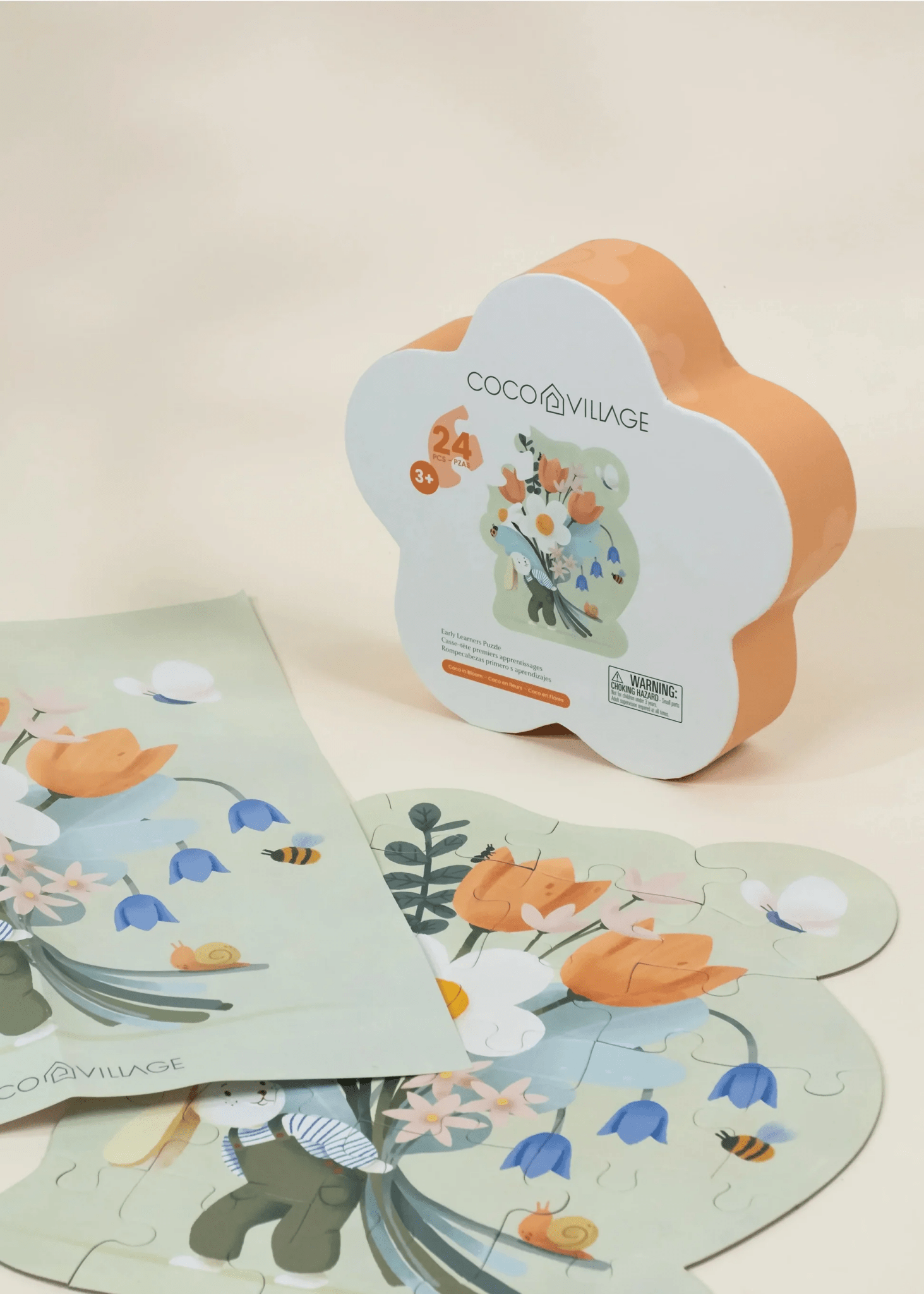 Coco Village Early Learners Puzzle – Coco in Bloom (24 pcs)