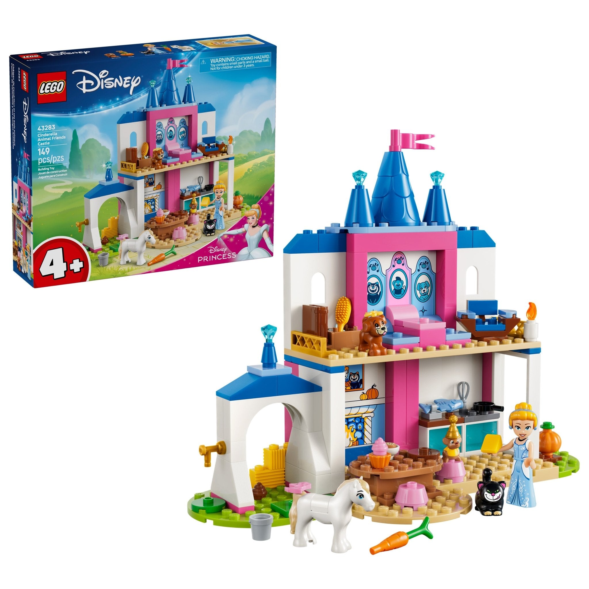 LEGO® Disney Princess Cinderella Animal Friends Castle 43283