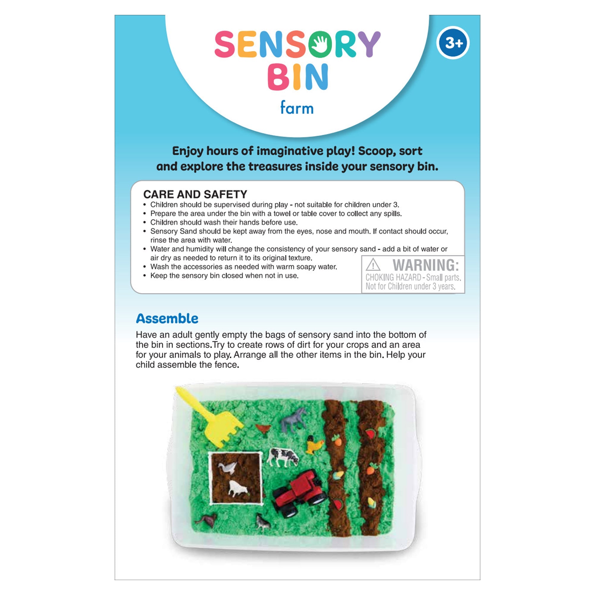 Creativity for Kids Sensory Bin Farm - Image 4