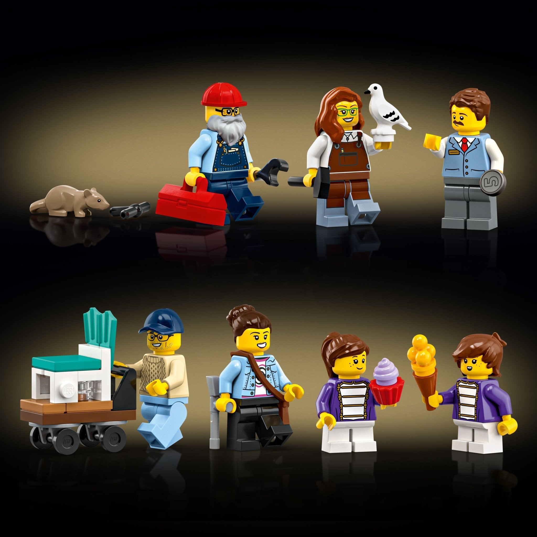 LEGO® Icons Shopping Street Building Set 11371 - Image 5
