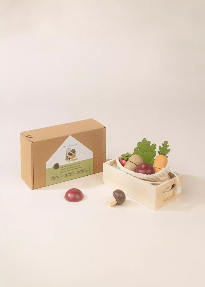 Coco Village Wooden Vegetables playset - Image 11