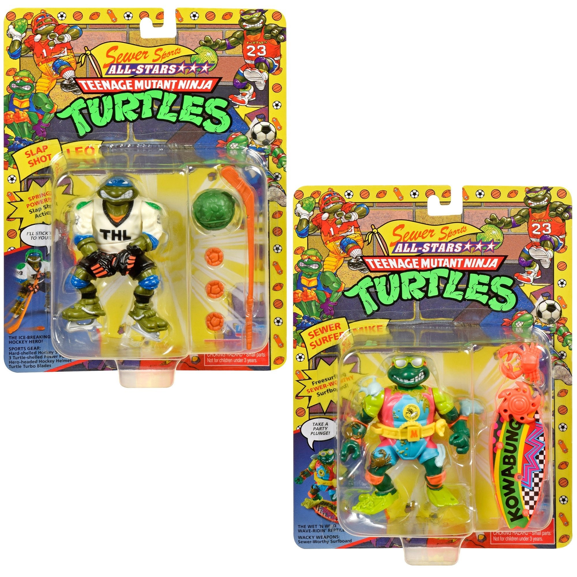 Teenage Mutant Ninja Turtles Classic Sewer Sports 2-Pack
