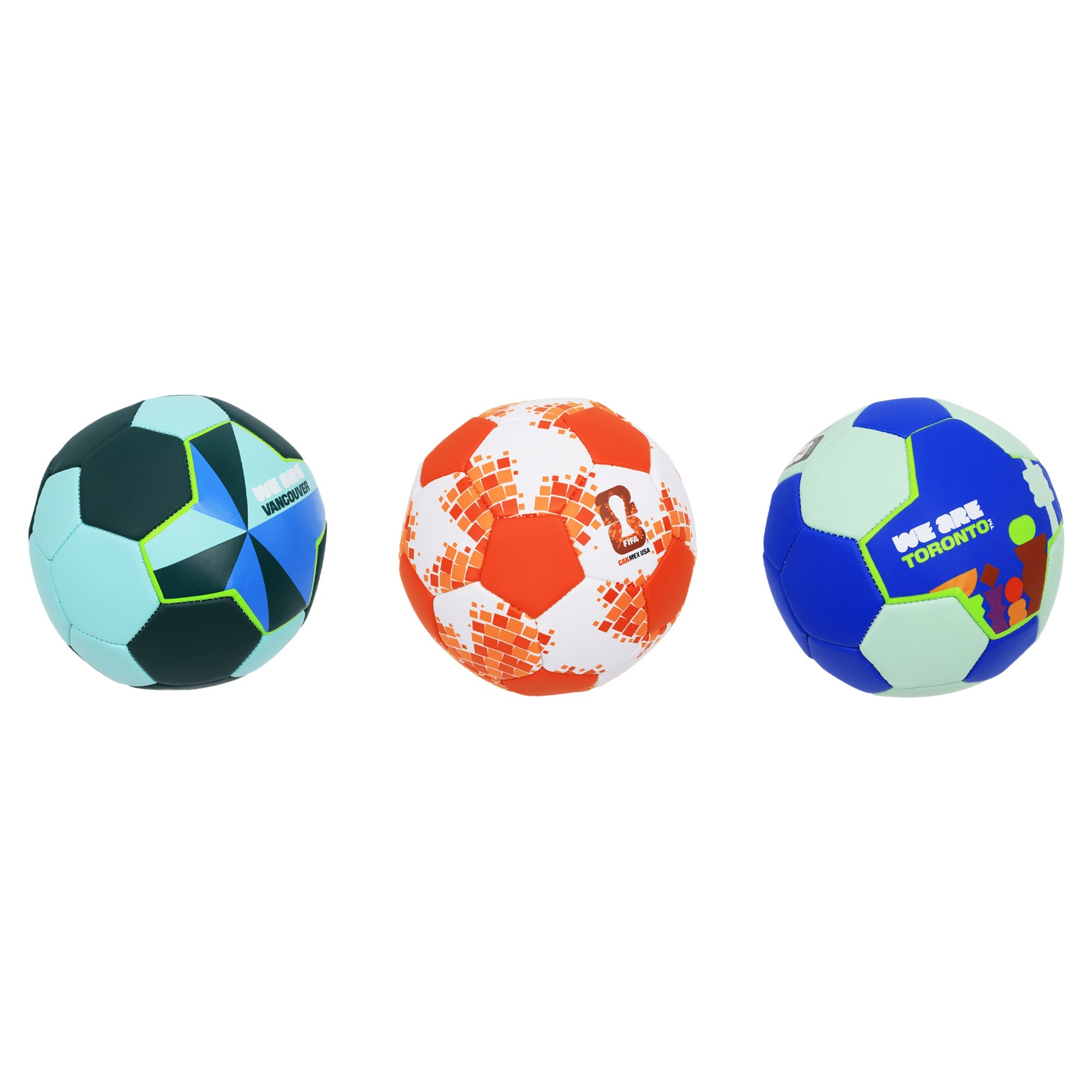 FIFA World Cup 26 Commemorative Mini Ball Set - 3PC - Image 3
