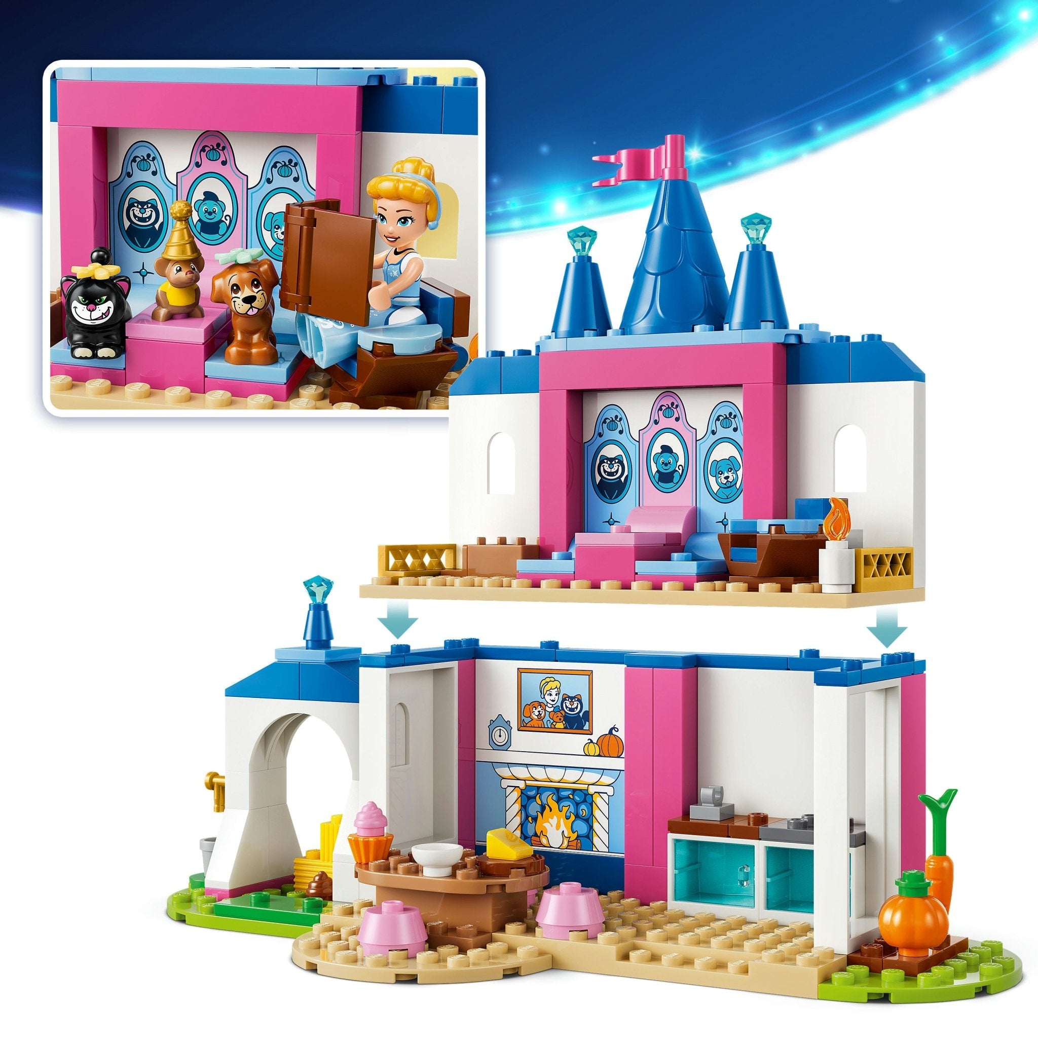 LEGO® Disney Princess Cinderella Animal Friends Castle 43283 - Image 5