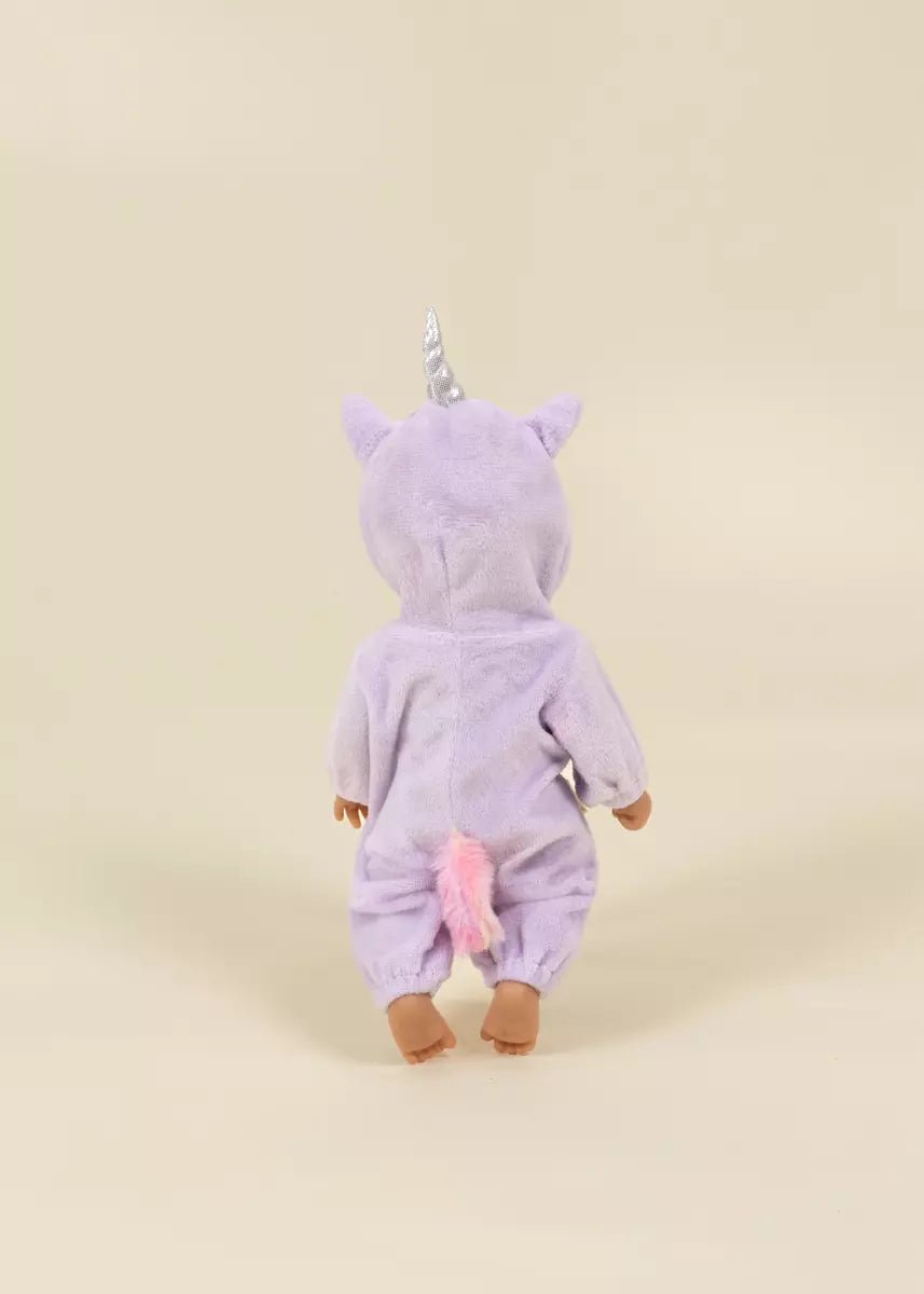 Coco Village Coco Tiny 10" Baby Play Doll Clothing Set – Unicorn - Image 3