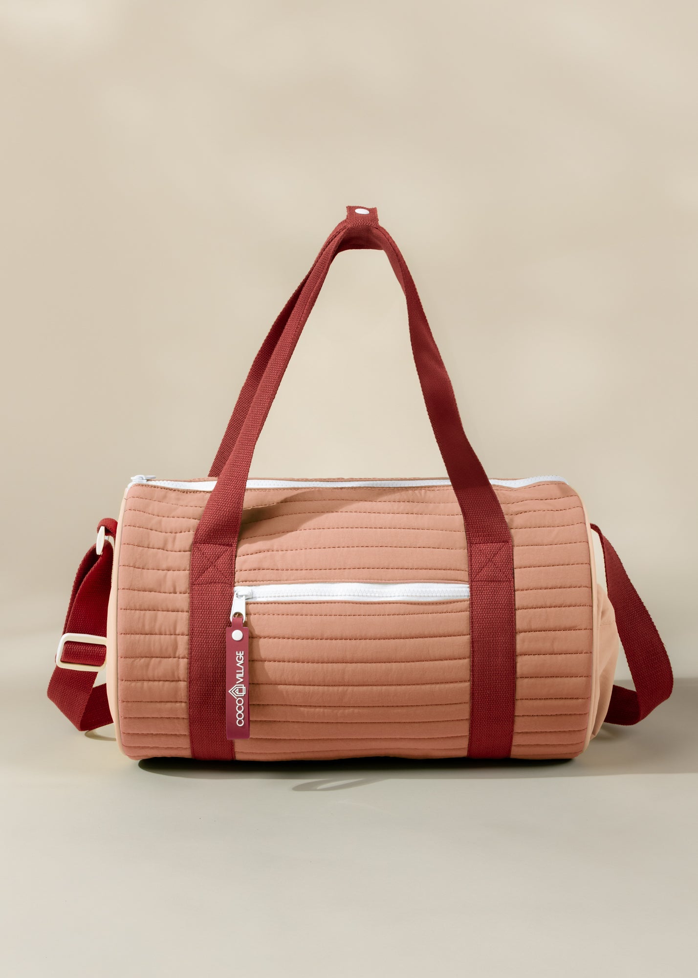 Coco Village Washable Nylon Duffle Bag - Cheek Colorfield