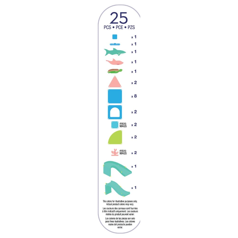 The Original MAGNA-TILES® Coral Reef 25-Piece - Image 9
