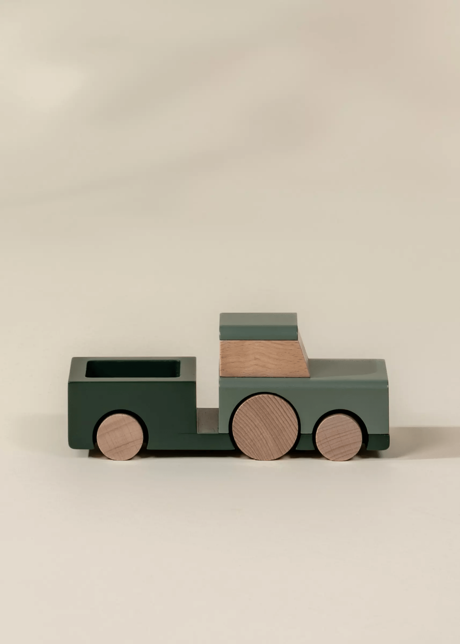 Coco Village Wooden Vehicle - Farm Tractor - Image 3