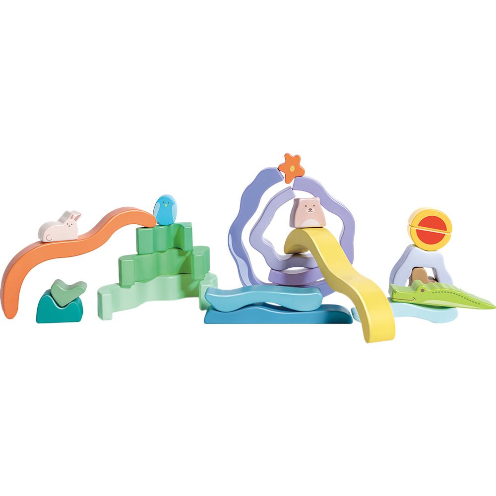 Hape Nature Scene Stacking Blocks - Image 5