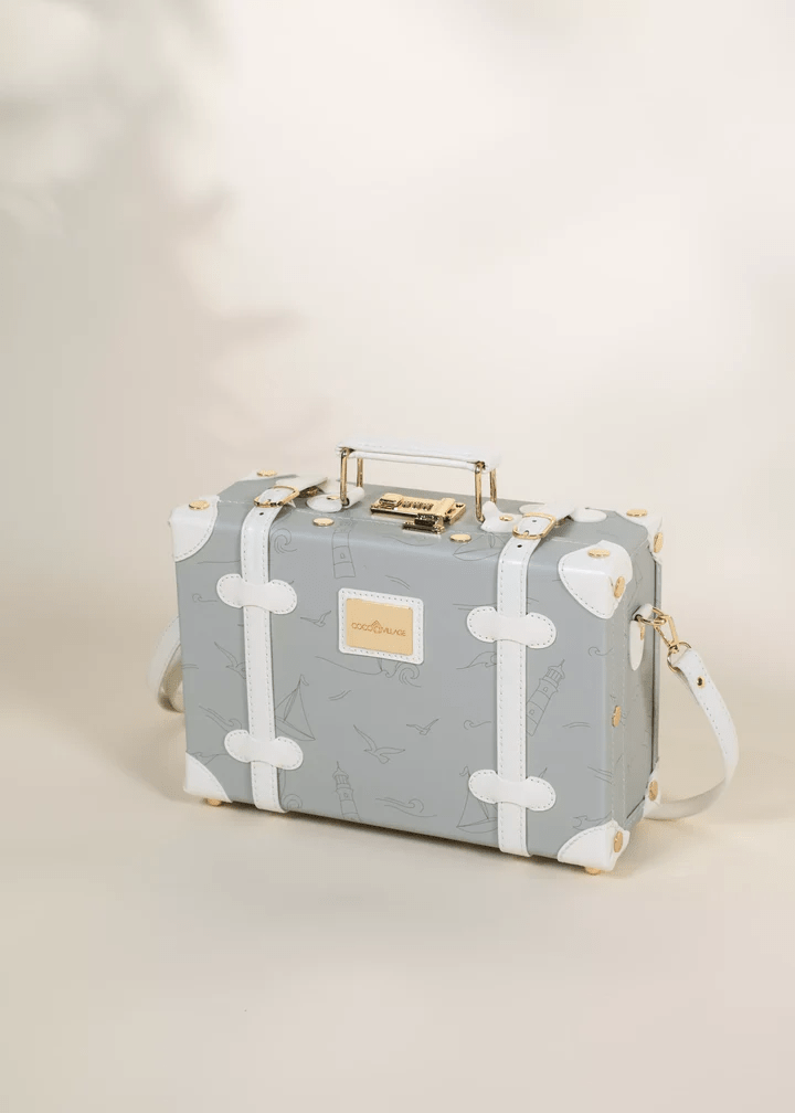 Coco Village Vegan Leather Play Suitcase Ocean