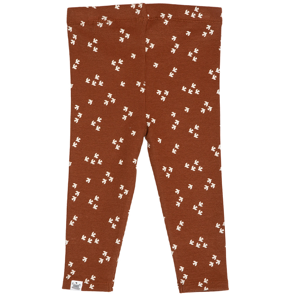 rise little earthling Pocket Leggings Andorra Birds 0-3m - Andorra Birds / 0-3m - Image 2