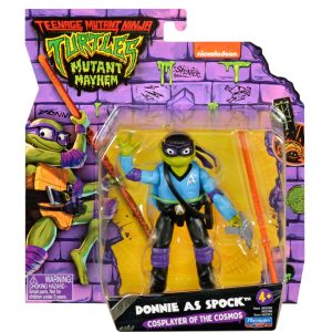 Teenage Mutant Ninja Turtles Movie Figure Turtle In Disguise - Don As Spock
