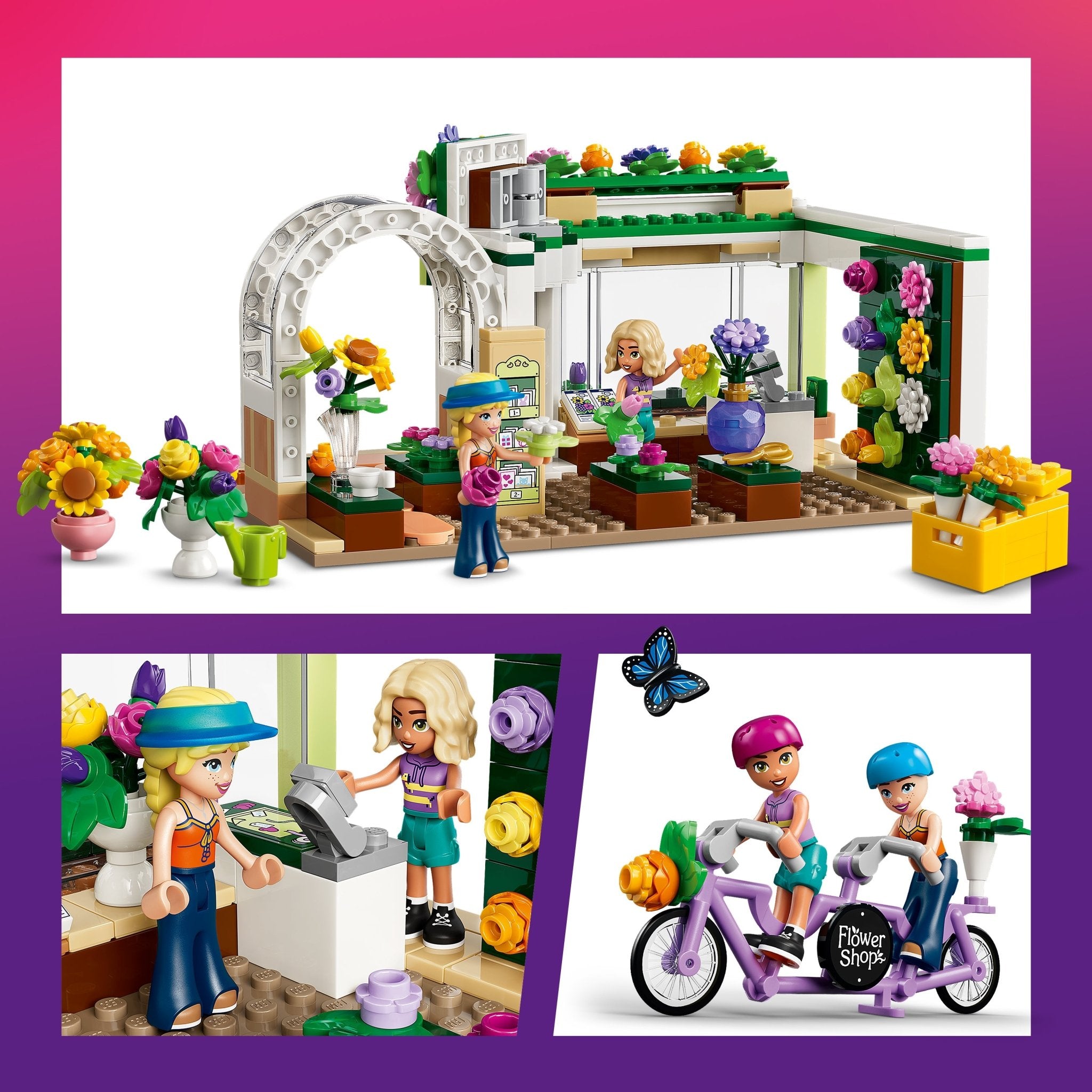 LEGO® Friends Creative Flower Shop Playset 42693 - Image 2