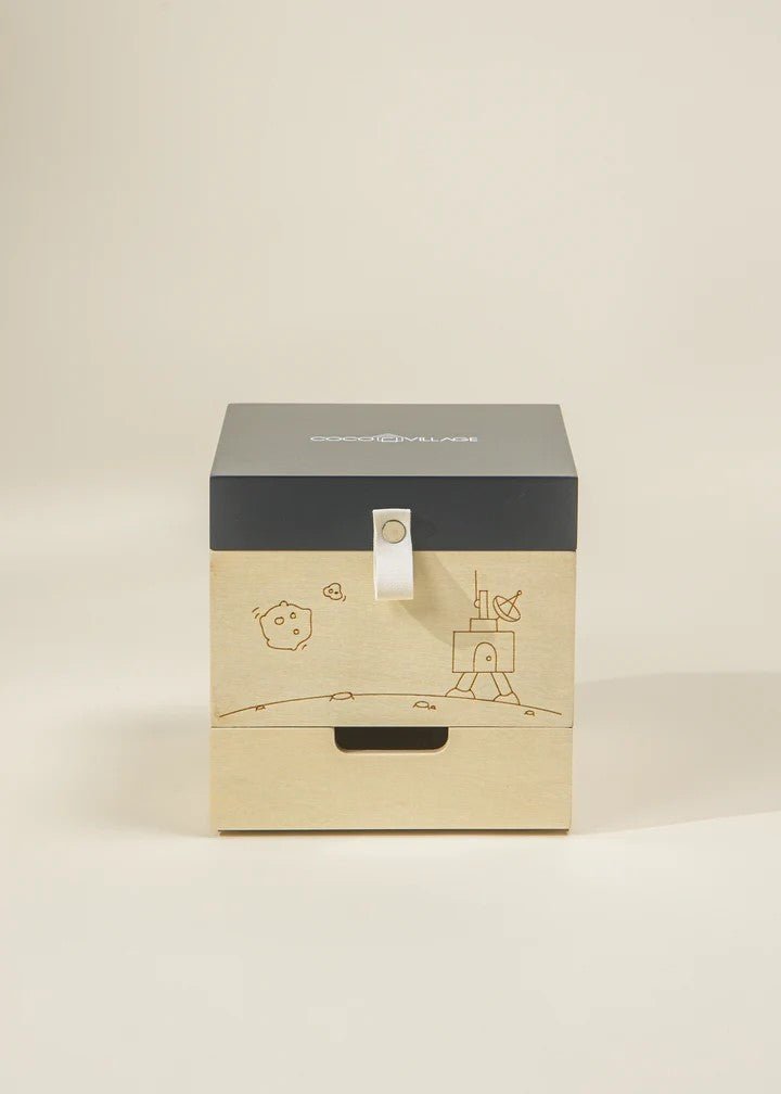 Coco Village Wooden Musical Souvenir Box - Space - Image 2
