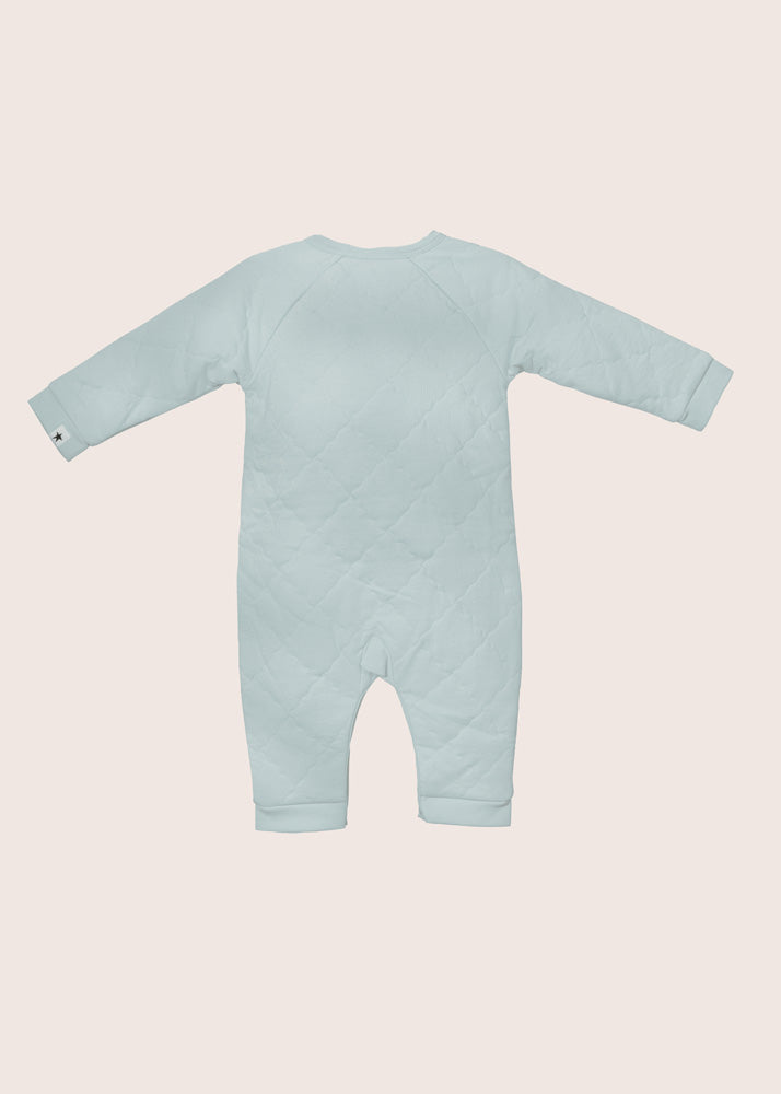 rise little earthling Quilted Wrap Romper - Pink / 9-12m - Image 6