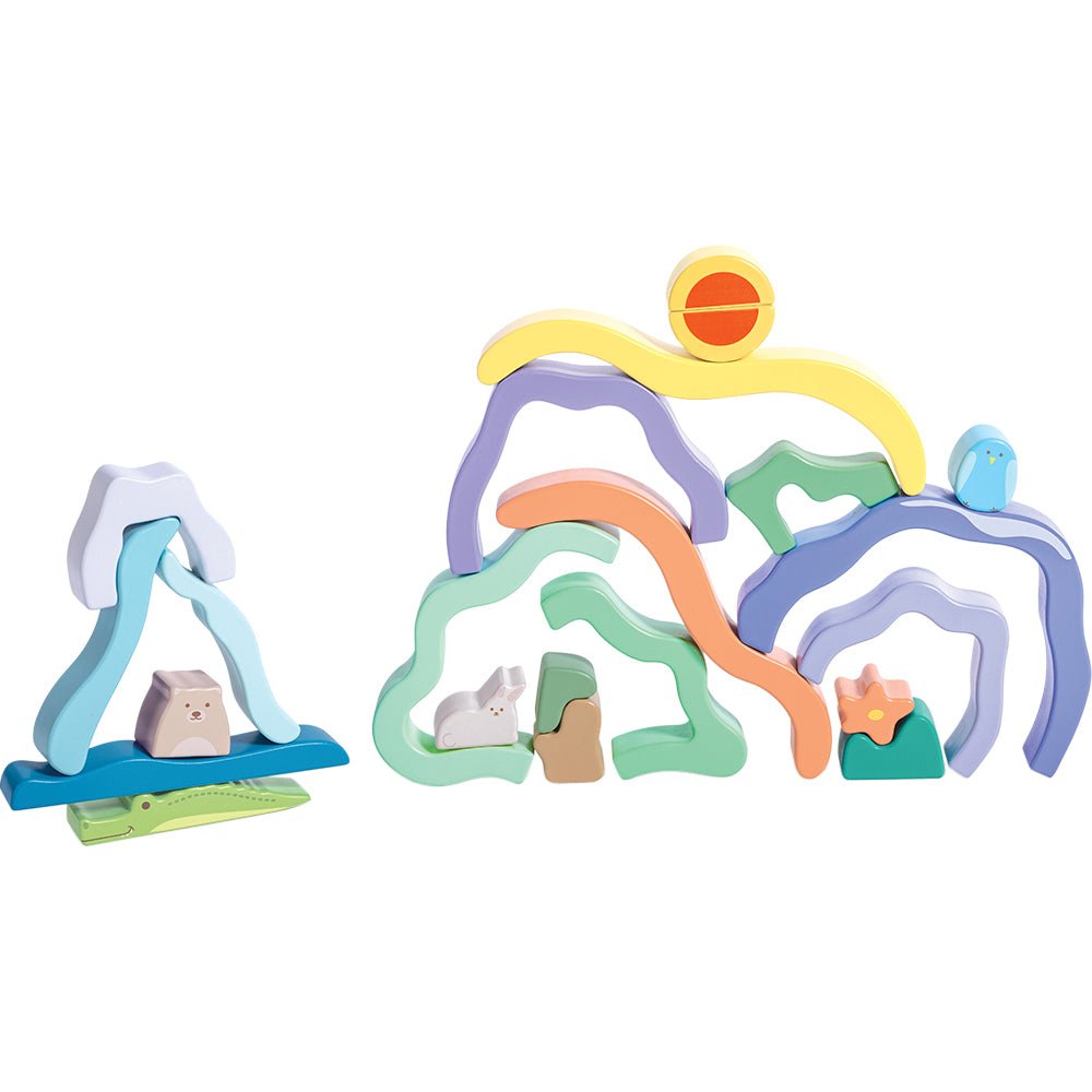 Hape Nature Scene Stacking Blocks - Image 4