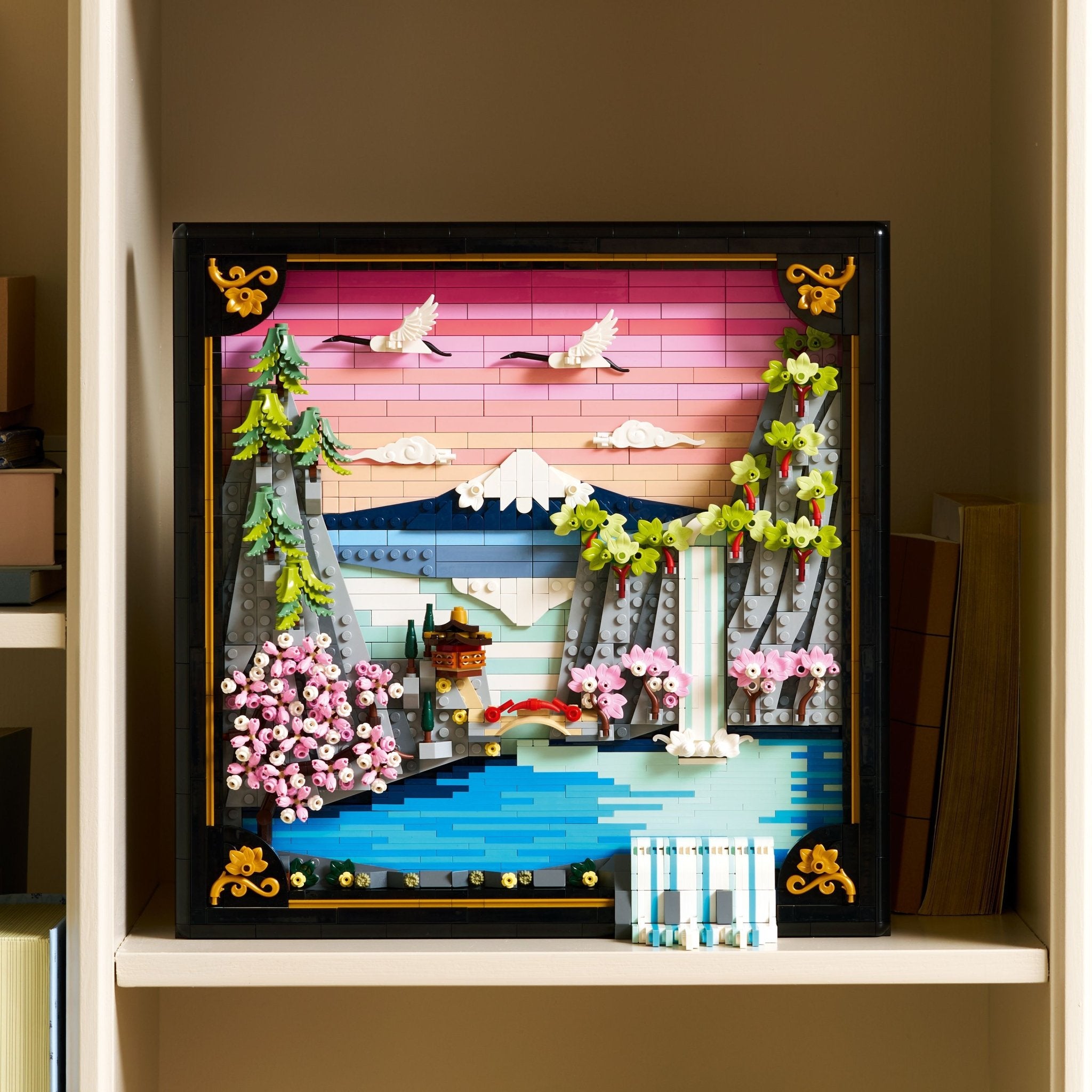 LEGO® Art LEGO® Japanese Cherry Blossom Landscape 31218 - Image 5