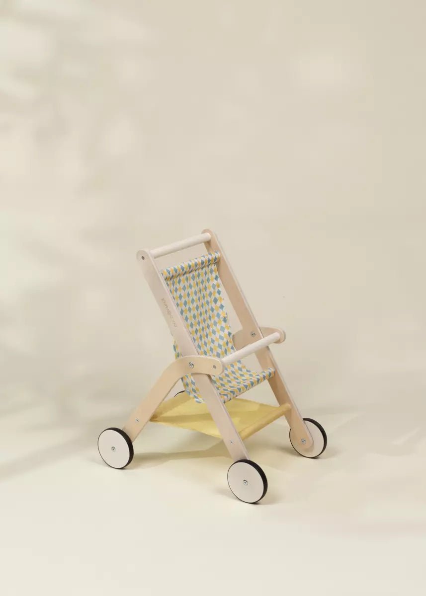 Coco Village Wooden Doll Stroller