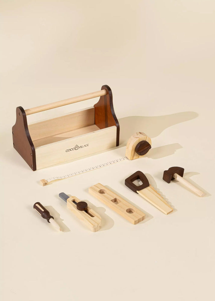 Coco Village Wooden Tool Playset - Image 14