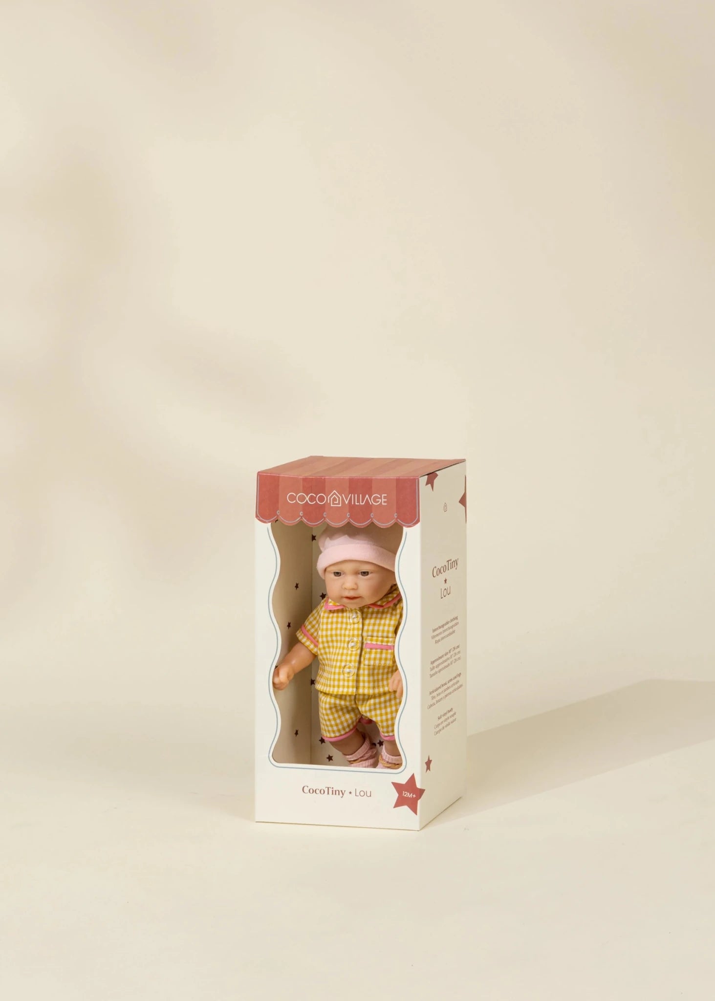 Coco Village Coco Tiny Lou – 10" Baby Play Doll - Image 4