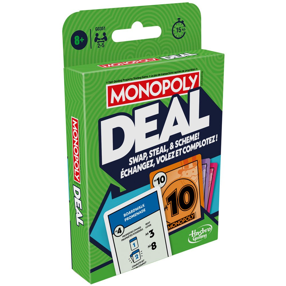 Monopoly Deal Card Game- Bilingual