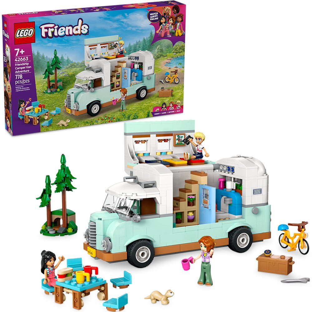 LEGO®Friends Friendship Camper Van Adventure 42663