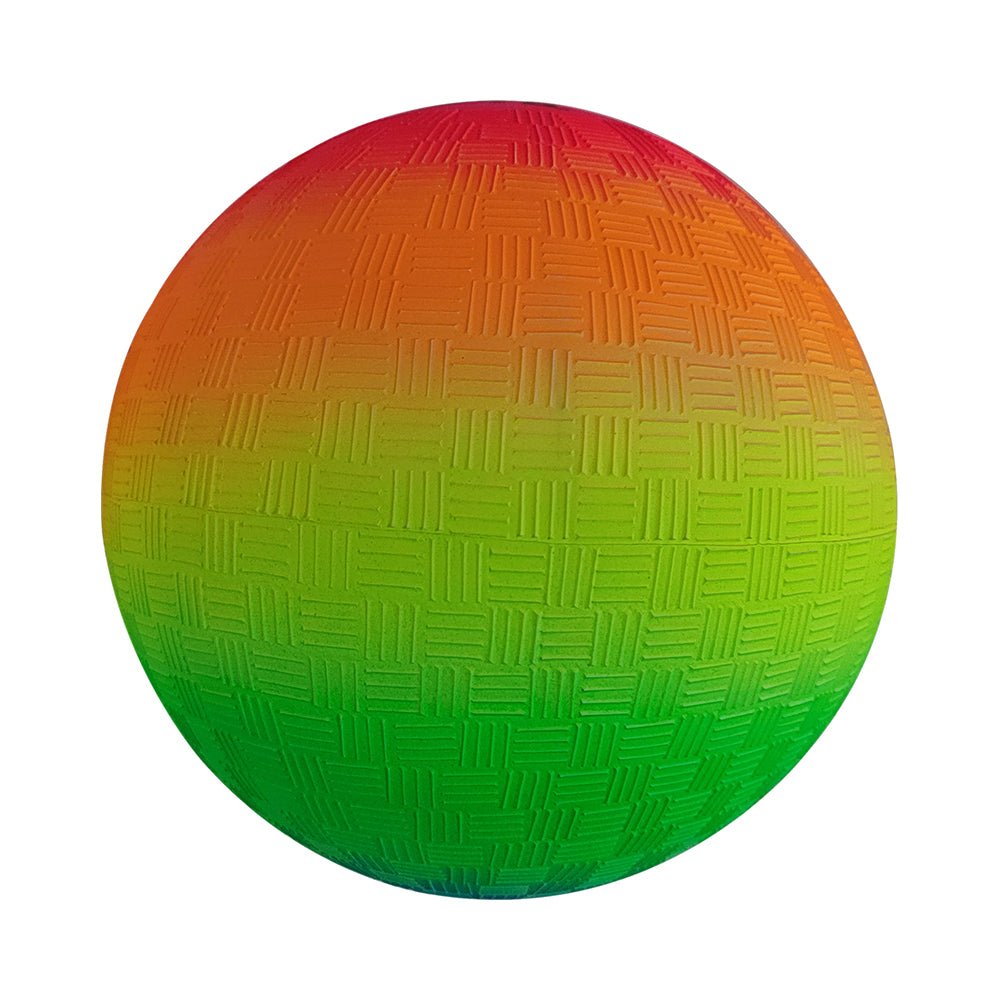 Made By Mastermind Toys Mastermind Toys 5" Neon Rainbow Skill-Building Playground Ball - Image 2