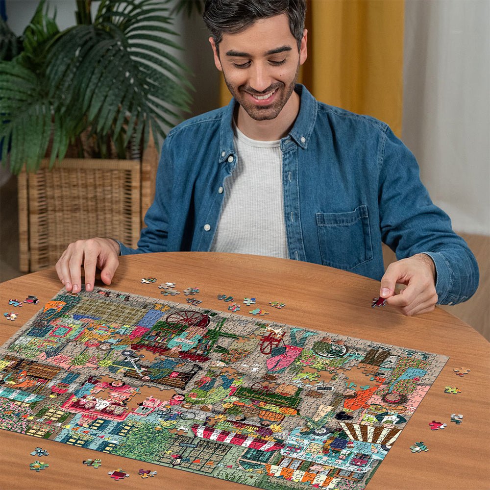 Ravensburger Street Market 1000 Pc Puzzle - Image 4