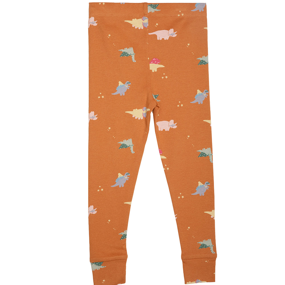 rise little earthling Long Sleeve 2 Piece Sleep Set TGFSL00 - Hazel Dino / 2y - Image 7