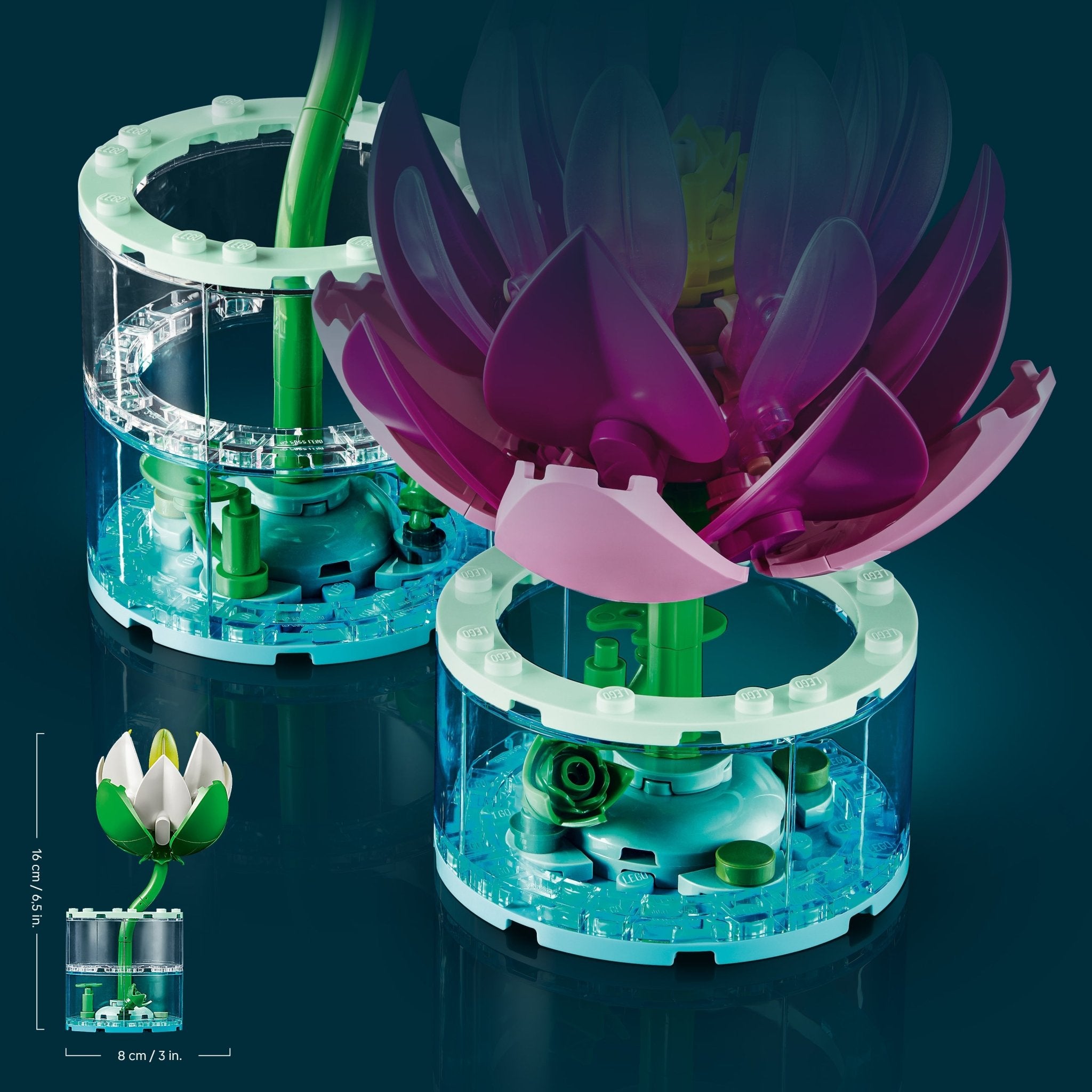 LEGO® Botanicals Water Lilies Building Toy 11511 - Image 4