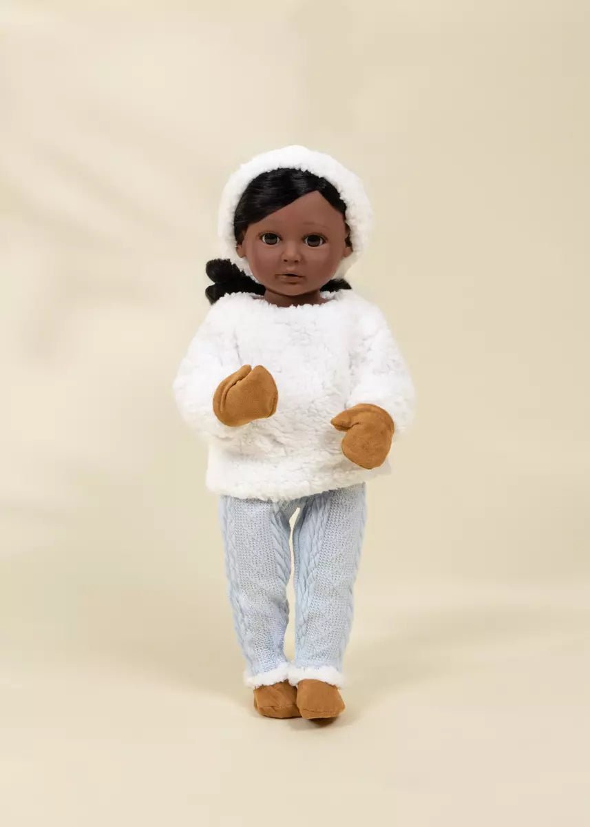 Coco Village Coco Friends 22" Kids Play Doll Clothing Set – Snow Day - Image 2