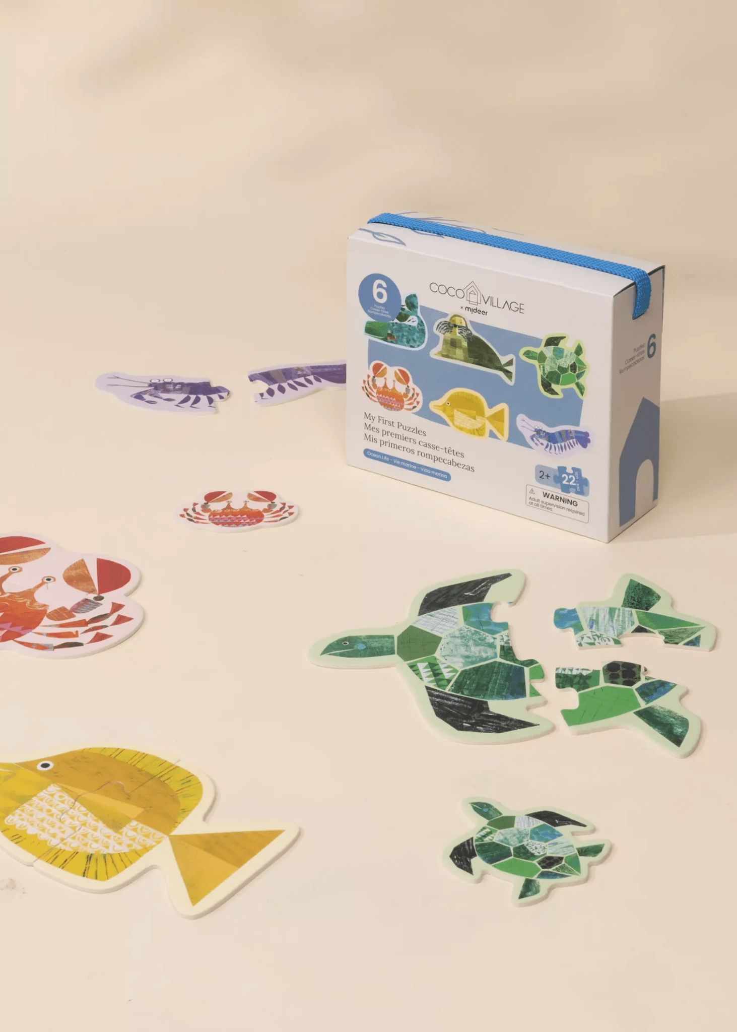 Coco Village My first Puzzles - Ocean Life (6 puzzles)