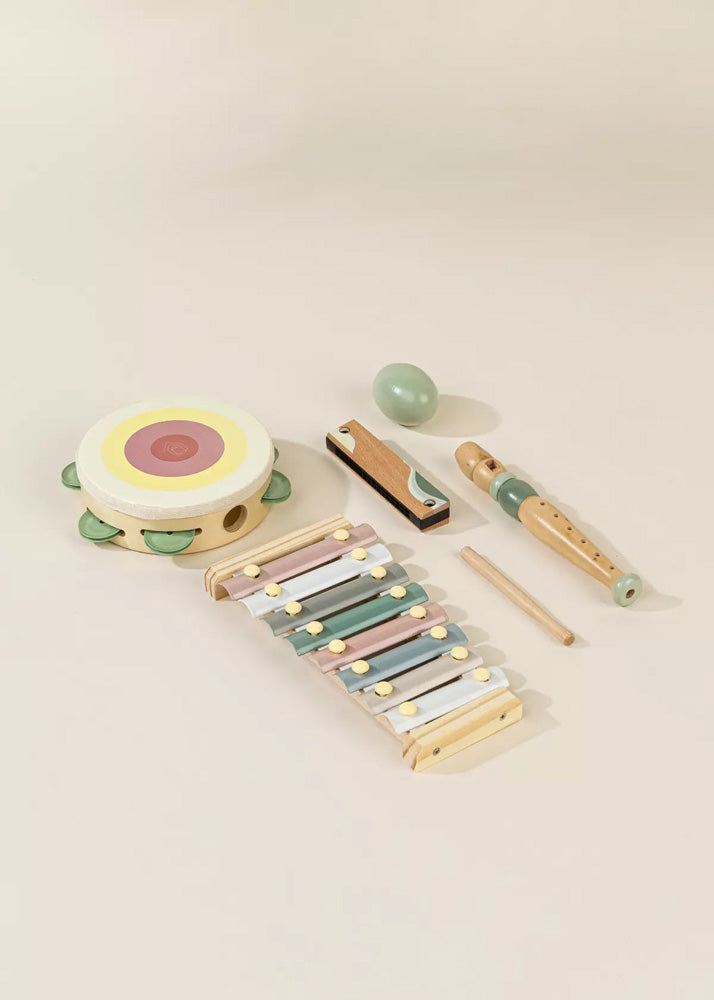 Coco Village Wooden Musical Instruments Playset - Image 3