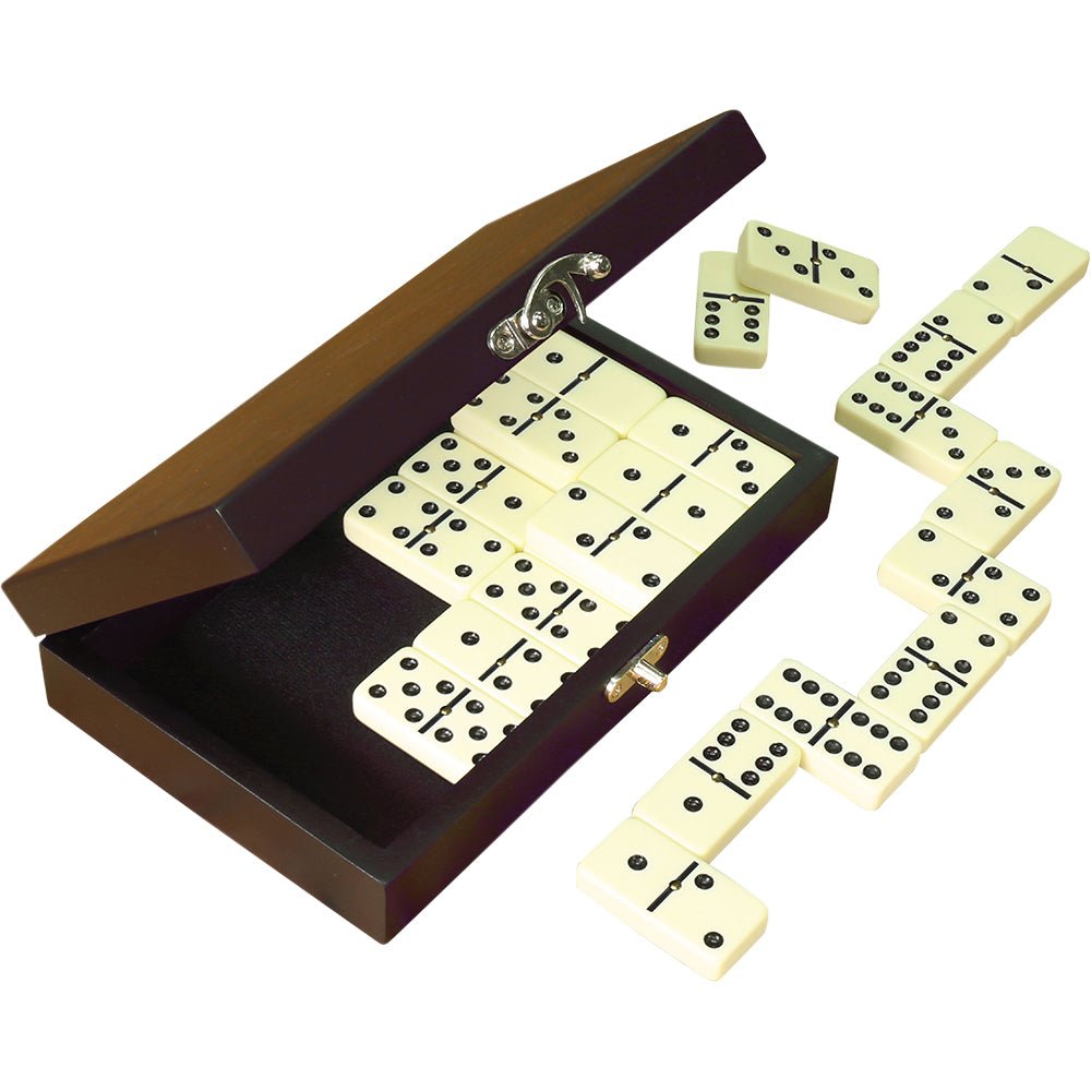 Craftsman Deluxe Wooden Dominoes Set - Image 2