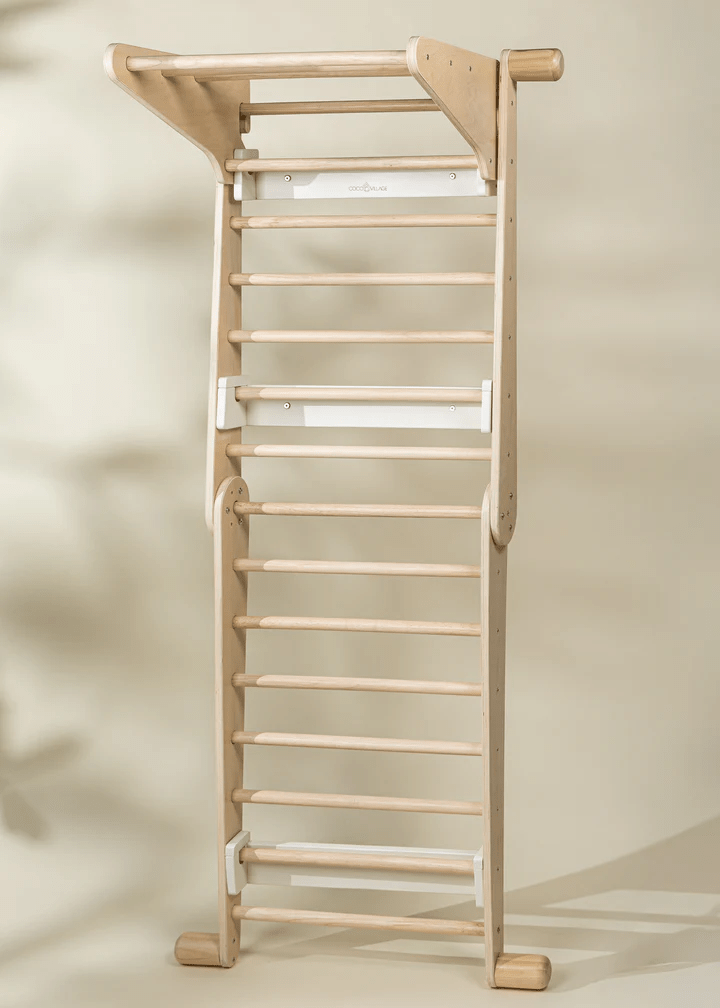 Coco Village Montessori Triangle Climber Swedish Wallmount System - Image 3
