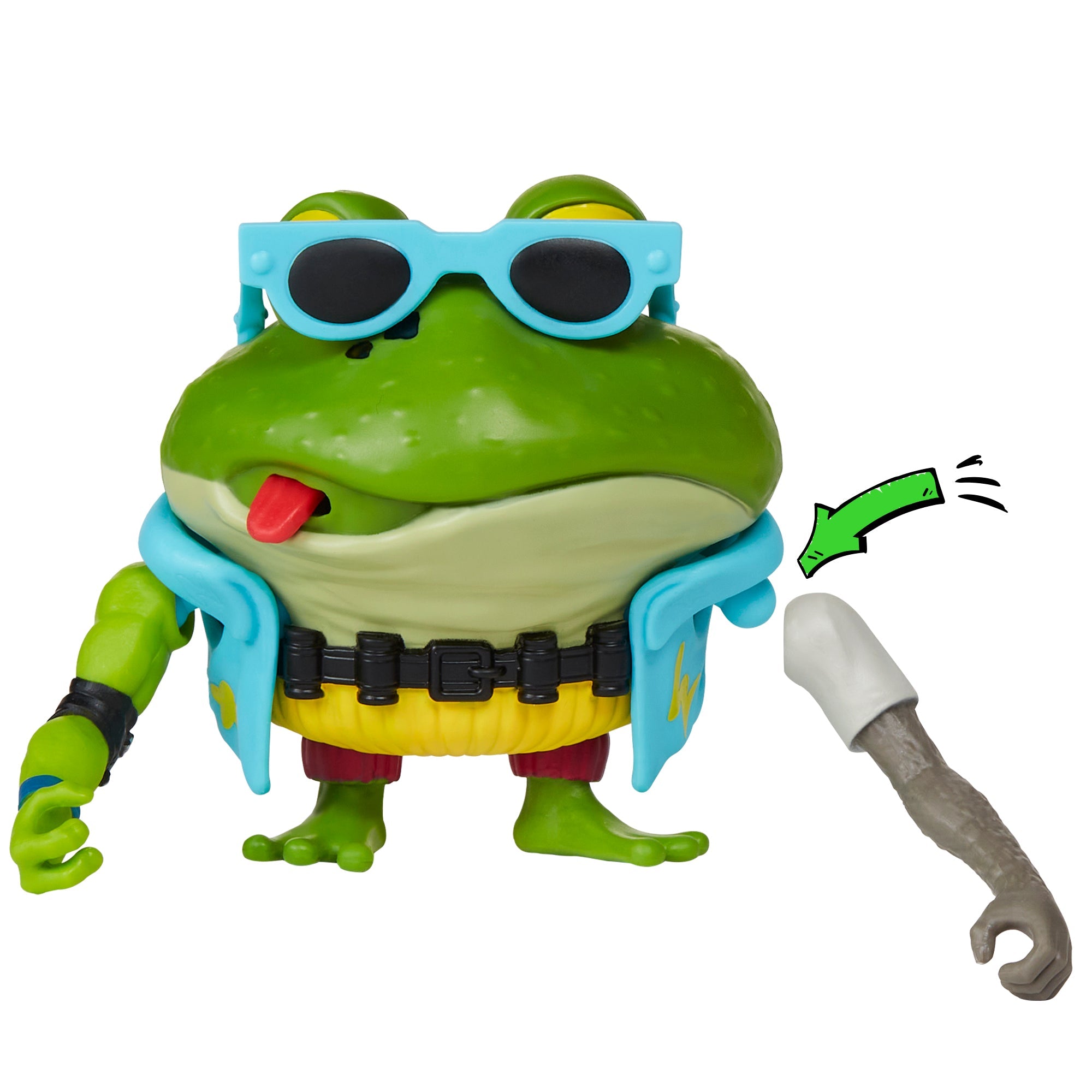 Teenage Mutant Ninja Turtles Mix & Match Genghis Frog Figure (Eng) - Image 2