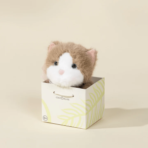 Coco Village Mini Gift Plush Toy Beige Cat