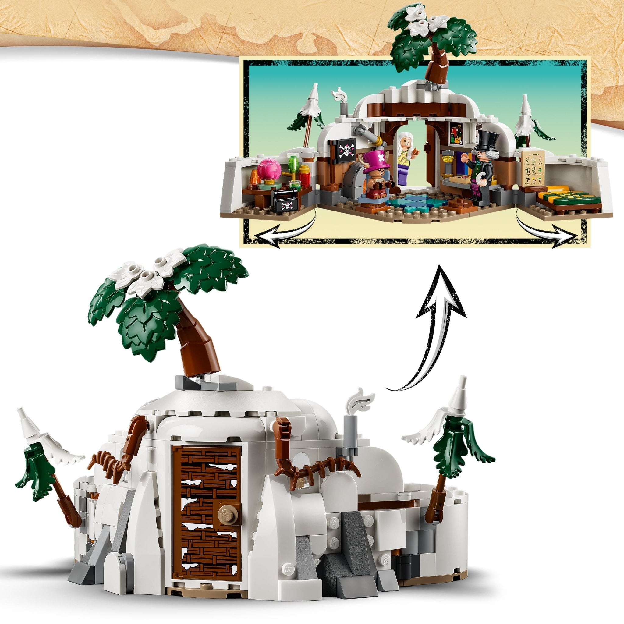 LEGO® ONE PIECE Dr. Hiriluk's Hideout 75641 - Image 6
