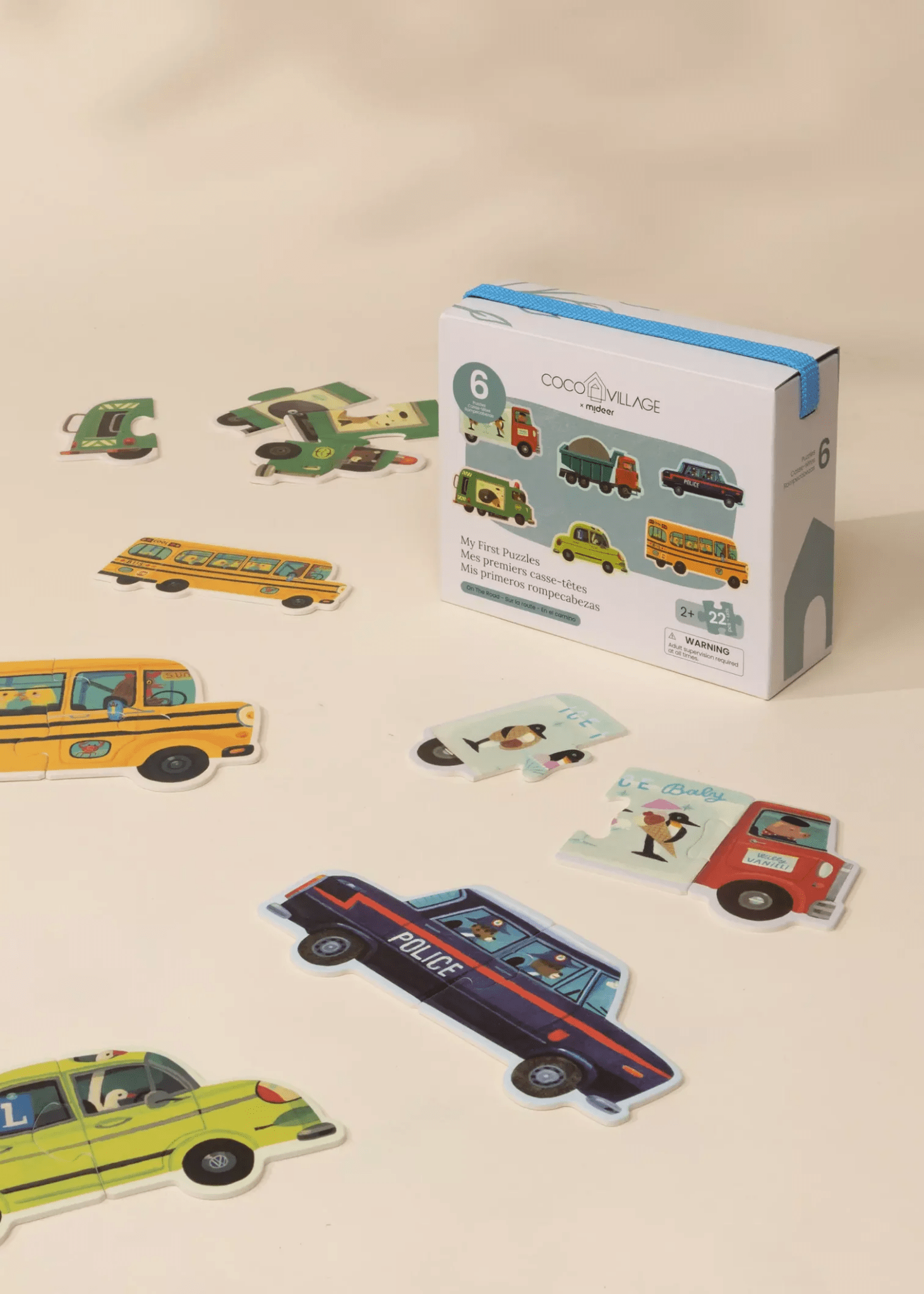 Coco Village My first Puzzles - On the Road (6 puzzles)